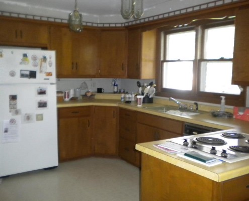 Kitchen Cabinets - Before