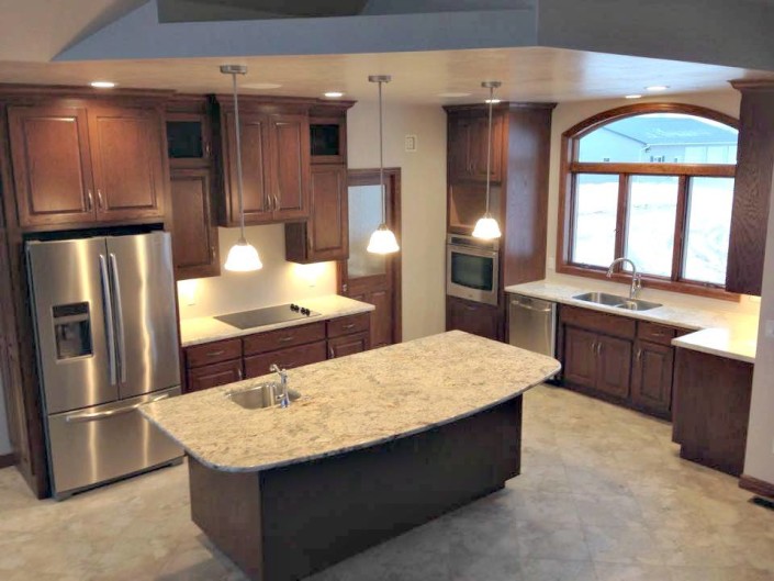 Kitchen Island with Sink