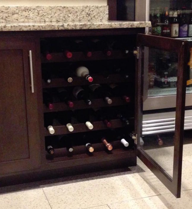 Custom Wine Cabinet